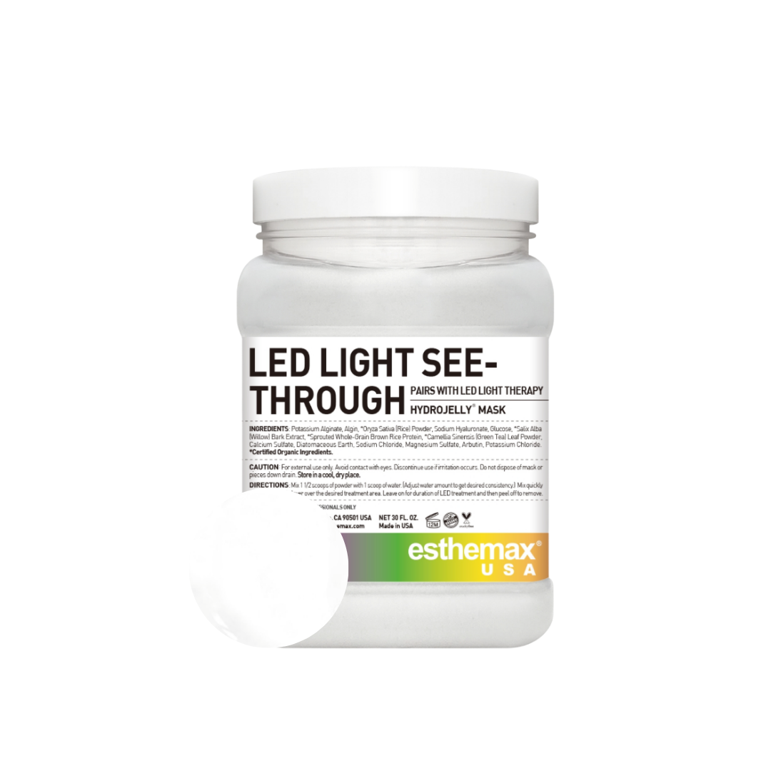 Led Light See-Through Mask